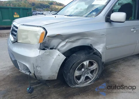 2012 Honda Pilot Ex-L from USA, damaged, VIN 5FNYF3H62CB022096